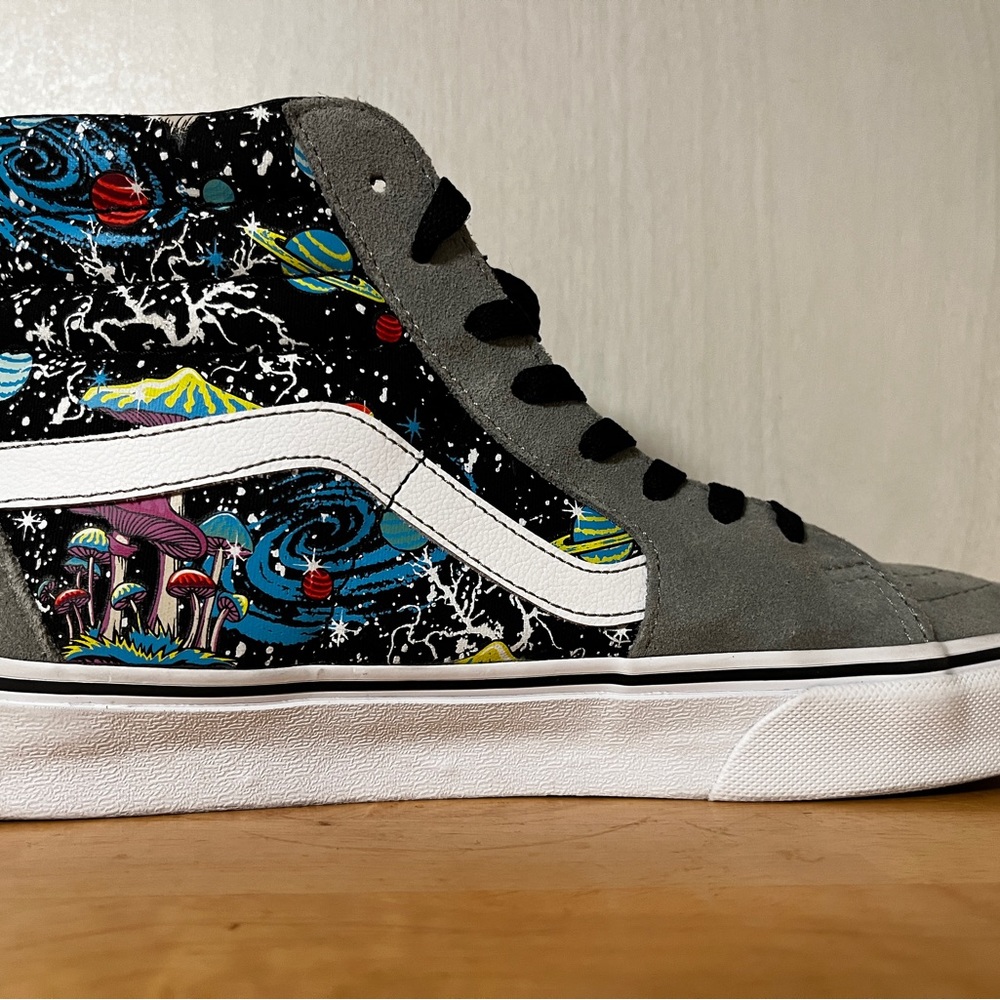 Vans Sk8 Hi Shoes (cosmic glow shadow/true white) - Picture 6 of 6